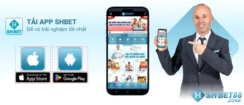 Ứng dụng di động tiện lợi cho hội viên đặt cược