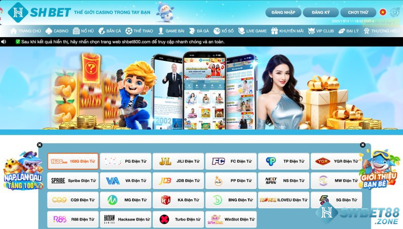 Nổ hũ SHBET có nhiều tính năng độc đáo và chủ đề phong phú